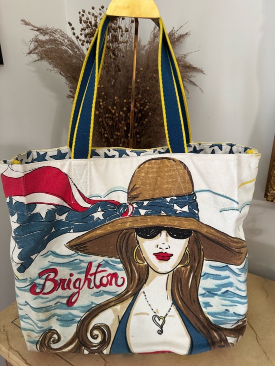 Brighton Handbags - BRIGHTON OVERSIZED TOTE BAG EUC